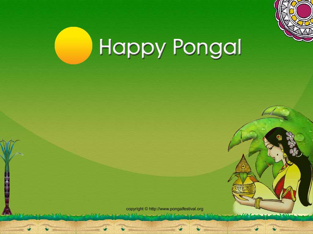 Pongal Glitter Graphics