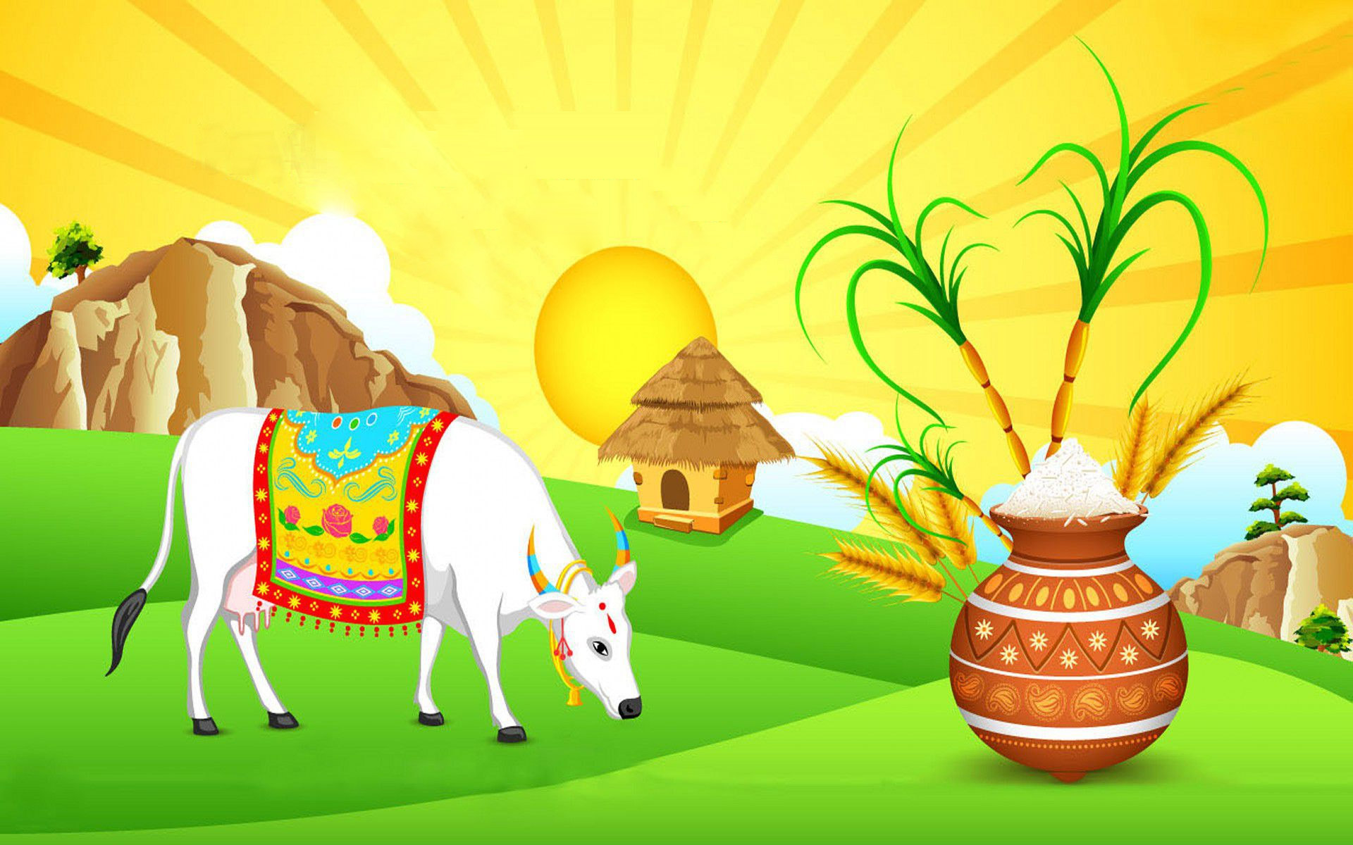 Free Pongal Wallpapers 