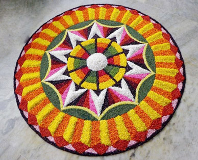 beautiful pongal kolam