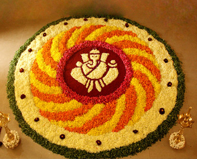 pongal festival kolam